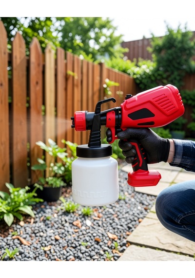Şarjlı Boya Püskürtme Tabancası 800 Ml