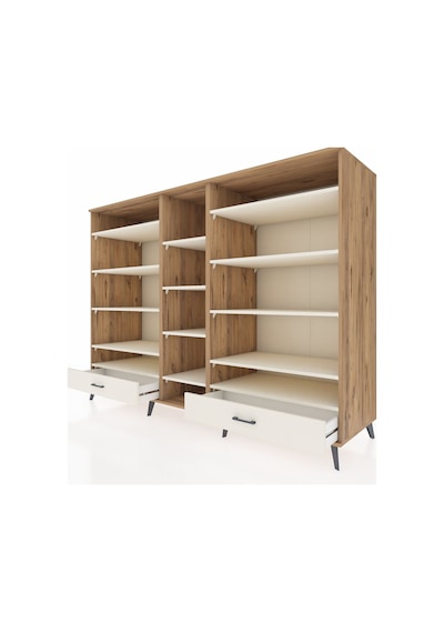 Kronos Dolap 14 Raflı 2 Çekmeceli 220x59x163 Çam-aytaşı Çam-aytaşı Kronos Dolap 14 Raflı 2 Çekmeceli 220x59x163 Çam-aytaşı Çam-aytaşı