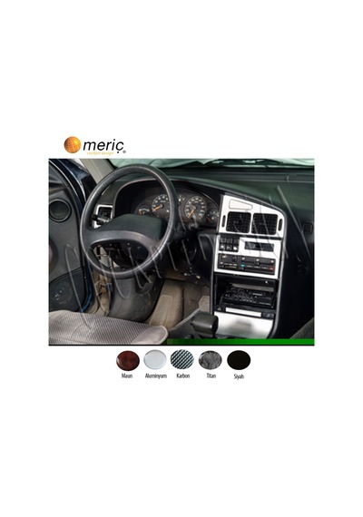 Meriç® Peugeot 405 Ön Torpido Kaplama 9 Parça 1992-1995 (530157084)