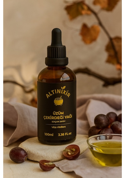 Üzüm Çekirdeği Yağı Soğuk Sıkım 100ml 100 ML