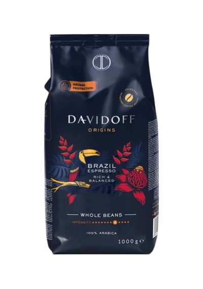 Davidoff Brazil Çekirdek Kahve 1 Kg 2'li Avantaj Paketi Mıchu
