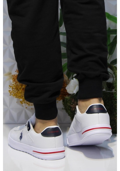 U.s. Polo Assn. Mango Beyaz Rahat Ürün Hafif Sneaker Erkek Ayakkabı 001