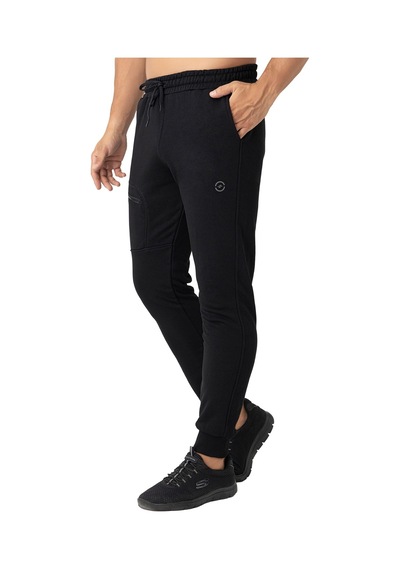 Crozwise Erkek Eşofman Altı Üç İplik Darpaça Pant Pant 2249 Siyah