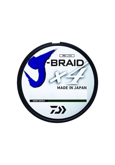 Daiwa Jbraid 4B Koyu Yeşil 135M Ip Misina (404647185)