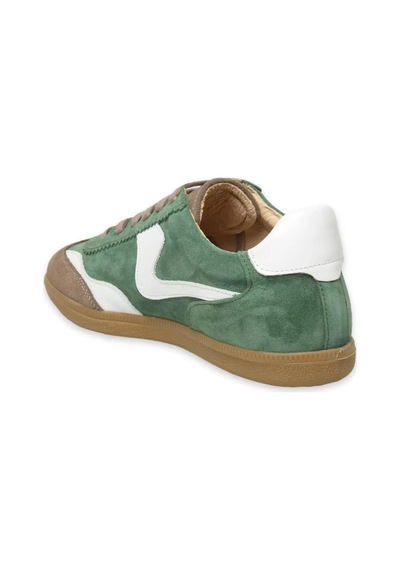 Mammamia D24ka-395 İnce Taban Deri Sneaker Kadın Ayakkabı Haki