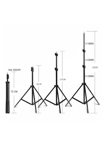 Gölge Stor Tripod Çok Amaçlı Taşınabilir Projeksiyon Perde Ayağ Tripod