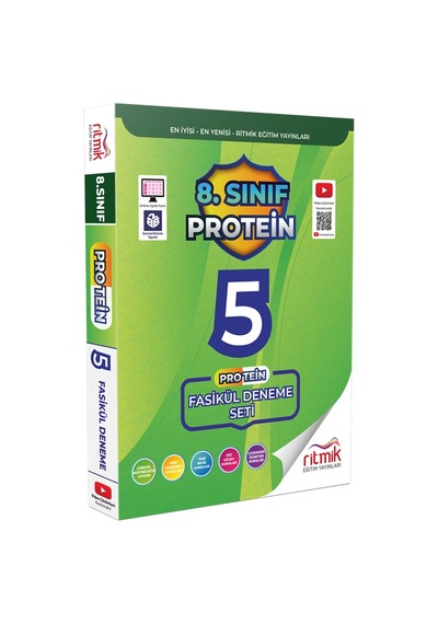 Ritmik 8. Sınıf Protein 5 Fsk Dnm Seti N11.9755