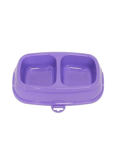 Tı-sert Mio İkili Plastik Mama Kabı Büyük 0,75 Lt Renkli