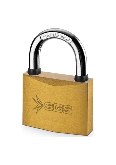 Sgs Asma Kilit Sarı Boyalı 38mm Sgs1343