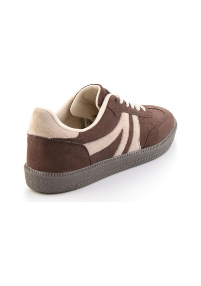 Bambi Kahve Bej Kadın Sneaker K01093400672 Kahve Bej