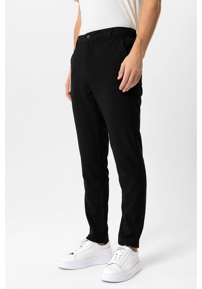 Back And Bond Siyah Smart Fit Beli Lastikli Yan Cep Casual Pantolon Çok Renkli