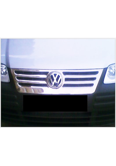 Vw Caddy Krom Ön Panjur 1 Prç. 2004-2007 P.Çelik Formlu
