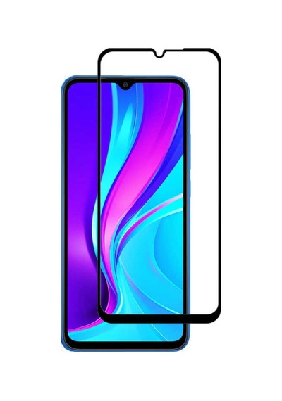 Galaxy A02S Zore Kenarları Kırılmaya Dayanıklı Cam Ekran Koruyucu Siyah (532580376)