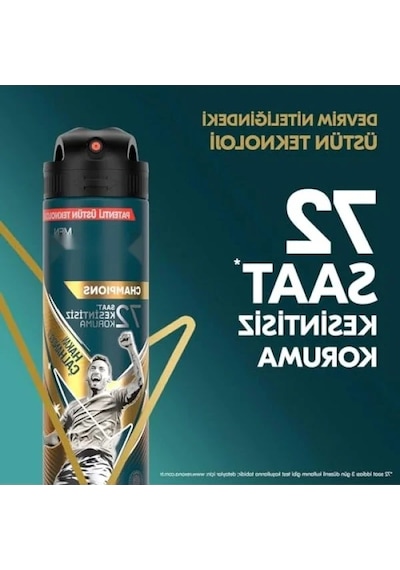 Erkekler İçin 72 Saat Ter Koruma Sunan Sprey Deodorant, 150 Ml