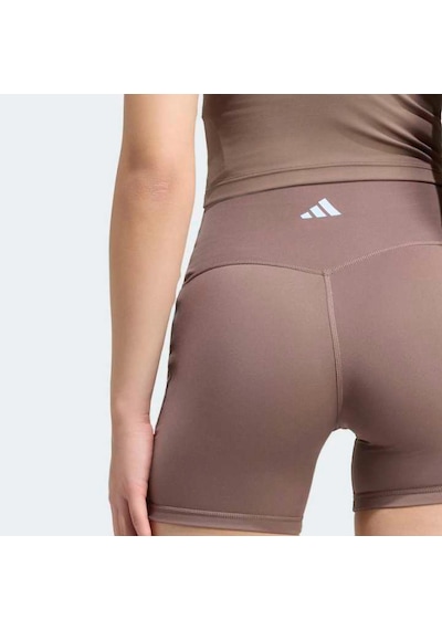 Adidas Studio All Me Kadın Kahverengi Tayt Ky1911