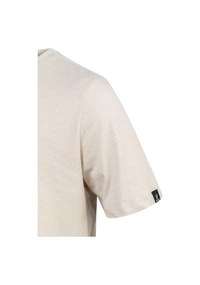 2as Alex Baskılı Erkek Sıfır Yaka T-shirt 035 Kum