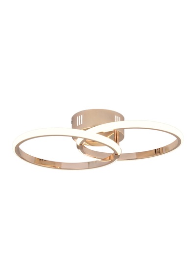 Pl 02 2 Model Gold 3 Renkli Salon Ve Oturma Odası İçin İdeal Alüminyum Avize, 45x10 Gold