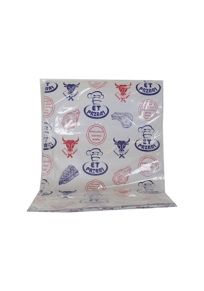 Lokman Avm Kasap Plast Lamineli Kasap Kağıdı Desenli Düz Tabaka 35 x 50 CM 1000 G 1 Paket