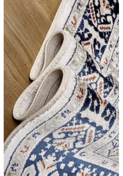 Gümüşsuyu Zara 17434 Tozumaz Seccade 80x130 - Mavi