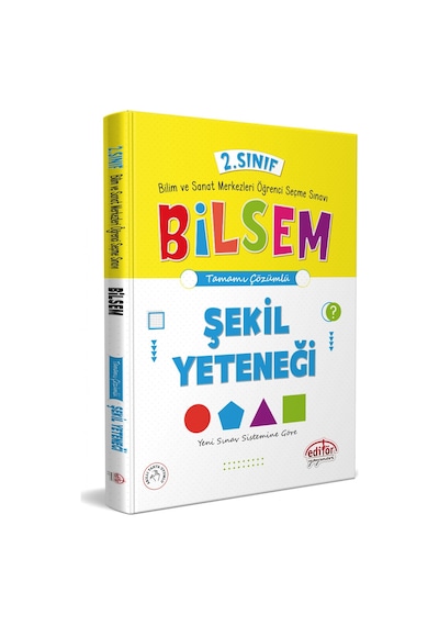 2.Sınıf BİLSEM Hazırlık Şekil Yeteneği- Editör