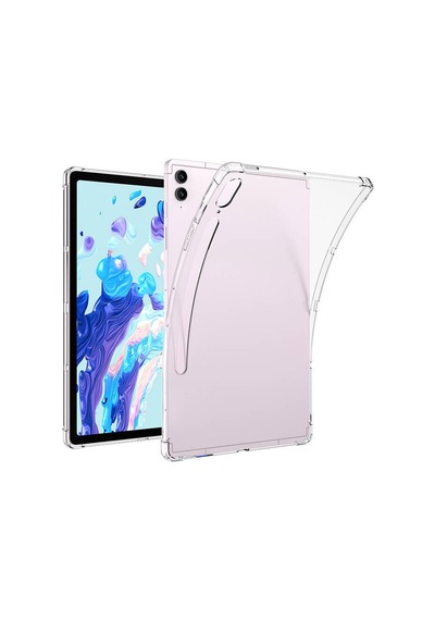 Samsung Galaxy Tab S9 Ultra Uyumlu Şeffaf Tablet Kılıf Köşelerden Ultra Dayanıklı Kalem Bölmeli T-anti