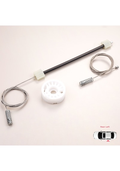 Arka Sol Cam Kriko Tamir Seti Bmw 5 Serisi E60 E61 2003-2010 İçin Standart
