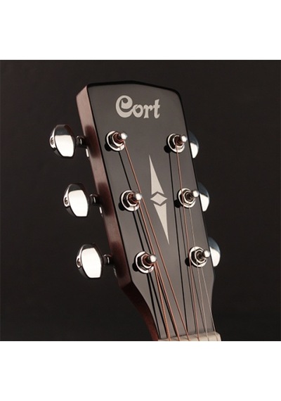 Cort Cj-medxnatw Elektro Akustik Gitar Jumbo Kasa - Çantalı