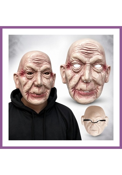 Bezos Korkunç Yaşlı Adam Gerçekçi İhtiyar Maske Rengaren Diğer