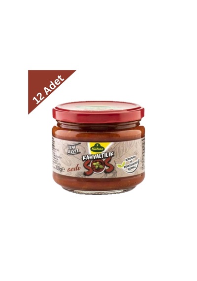 Kühne Kahvaltılık Sos Acılı 300 Gr X 12 Adet