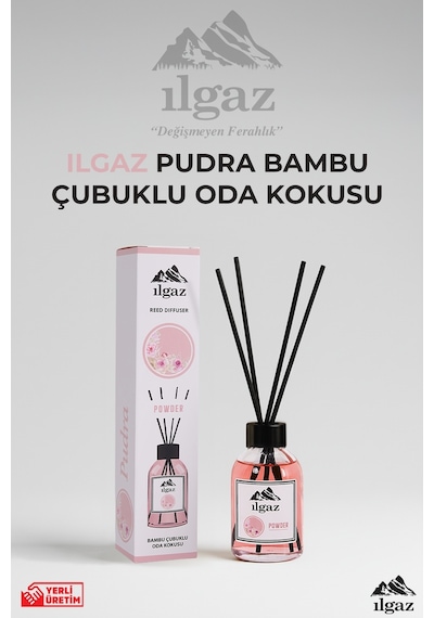 Ilgaz Oda Kokusu Bambu Çubuklu Pudra 110 ML