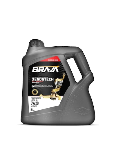 Brava Xenontech Tam Sentetik 0W-20 Motor Yağı 5 L