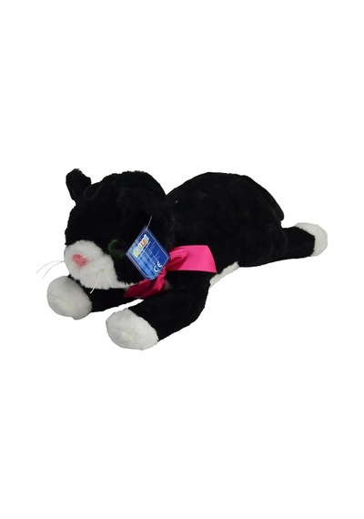 25 Cm Yatak Kedi Peluş - 1 Adet Stokta Olan Gönderilir Çok Renkli