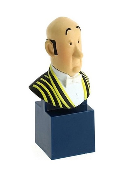 Tıntın-Nestor Bust Fıgure-Tenten Nestor Bust