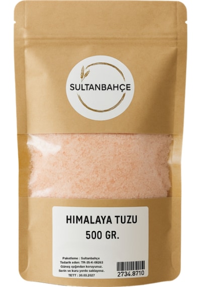 Doğal Himalaya Tuzu 500 Gr - Saf Ve Mineralli Pembe Kristal Tuz