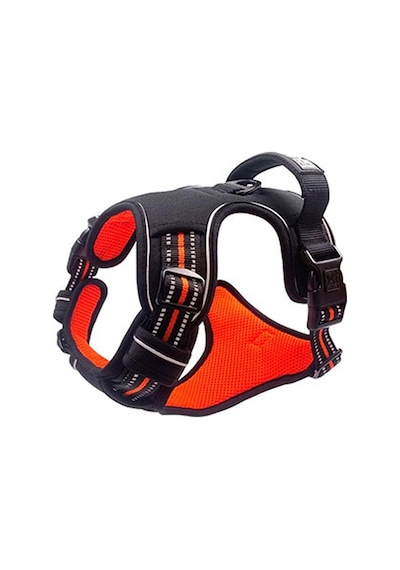 M-pets Hiking Reflektörlü Köpek Göğüs Tasması Turuncu Medium 40-75 Cm 244-58022.02 Renkli