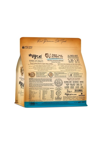 Original Tahılsız Somonlu Tavuklu Kedi Maması 2 Kg