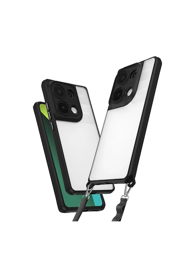 Newface Xiaomi Redmi Note 13 Pro 5g Kılıf Penta Silikon Kılıf - Siyah