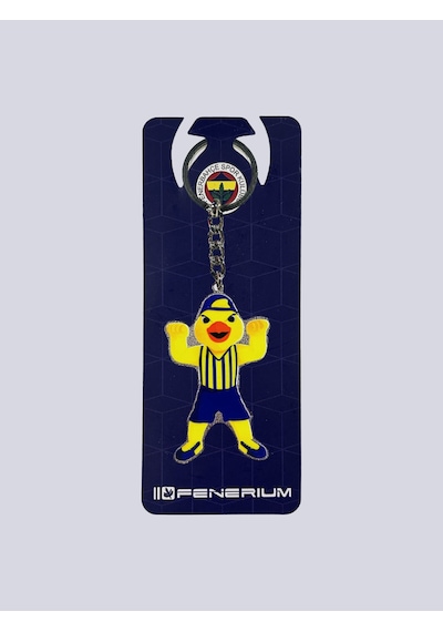 Yellow Maskot Metal Anahtarlık Çok Renkli