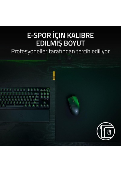 Gigantus V2 Pro L - Speed - Hız Ve Kontrol İçin Yumuşak E-spor Oyun Mousepad'i - Glidecore Sünger - Optik Sensörler İçin Optimize Edilmiştir - 500mm X 480mm Speed