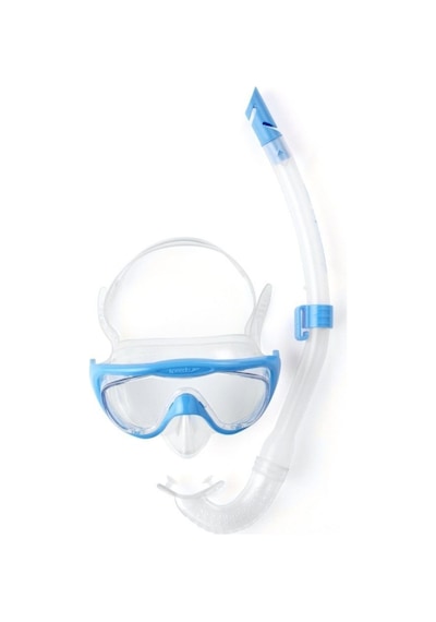Speedo Glide Scuba Çocuk Set 36-38 Beyaz - Mavi