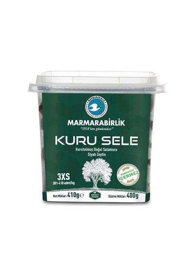 5 Adet Marmarabirlik Kuru Sele Zeytin Pet 400 G