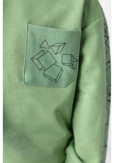 Zeyland Erkek Çocuk Cep Detaylı Sweatshirt-yesıl Yeşil