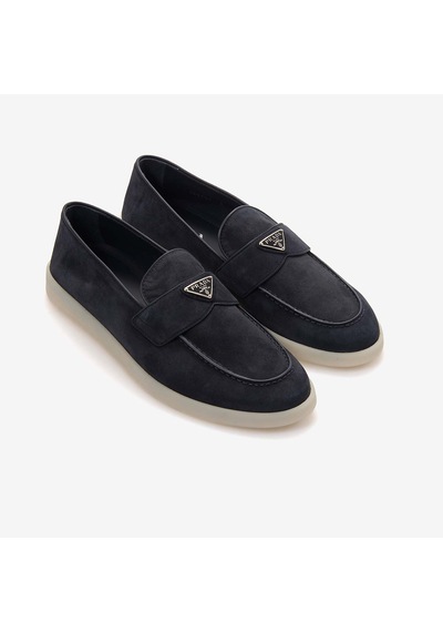 Prada Erkek Loafer 2dg124 Mavi