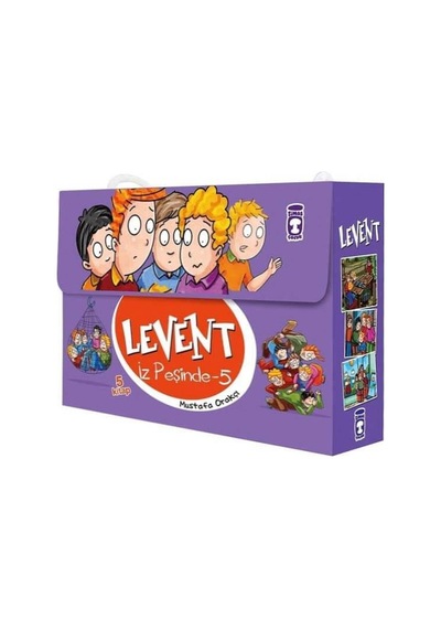 9 Yaş Levent Iz Peşinde - 5 Kitap (Timaş Çocuk)