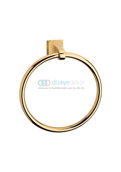 Line Yuvarlak Havluluk Gold Kaplama