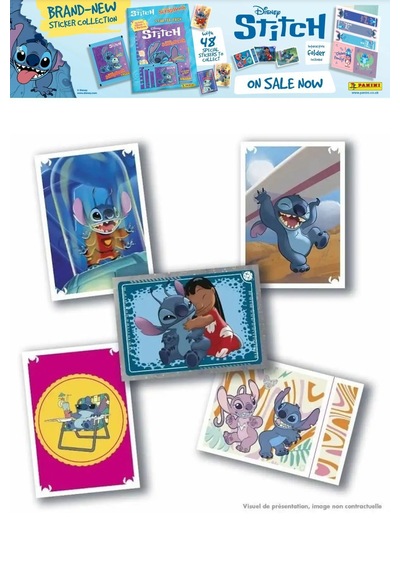 1 Paket Panini Stitch Süper Scrapbook Çıkartma Sticker