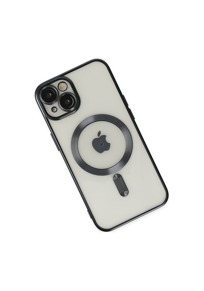 Apple iPhone  Uyumlu,  14 Kılıf Kross Magneticsafe Kapak - Siyah