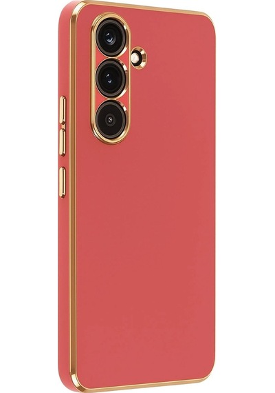Samsung Galaxy Uyumlu, A17 5g Volet Silikon - Kırmızı