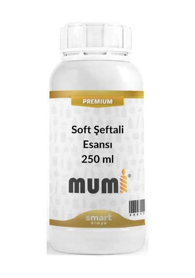 Premium Soft Şeftali Mum Esansı 250 Ml Şeffaf