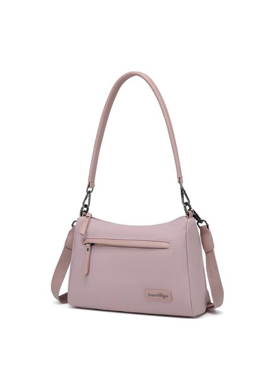 Smart Bags Twill Dimi Kumaş Kadın Omuz Çantası 3325 Ten
